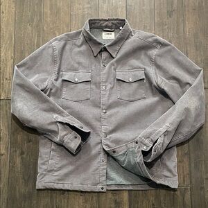Linksouk Flannel lined Corduroy Shirt Jacket